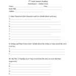 Book Report Template – 6 Free Templates In Pdf, Word, Excel Pertaining To Book Report Template 6Th Grade