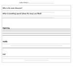 Book Report Template – English Esl Worksheets For Distance With Regard To Story Report Template