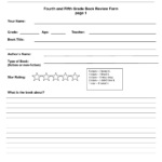 Book Report Worksheet Grade 6 | Printable Worksheets And Throughout Book Report Template 3Rd Grade