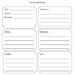 Book Report Worksheets | My Fun Book Report Worksheet With Book Report Template 3Rd Grade