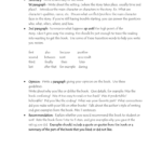 Book Review Template For Middle School With Middle School Book Report Template