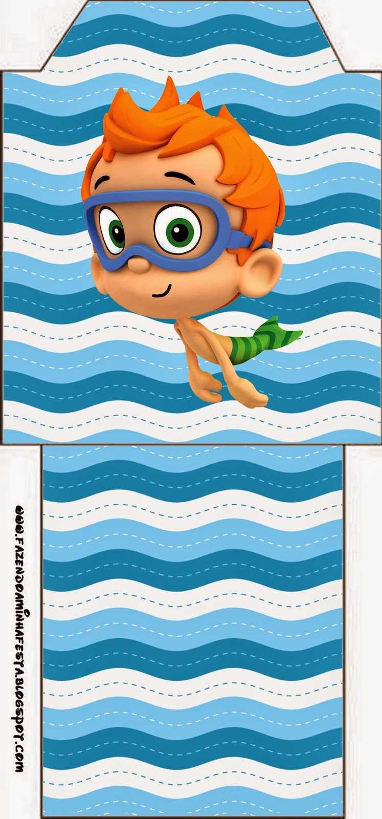 Bubble Guppies Free Party Printables. – Oh My Fiesta! In English Inside Bubble Guppies Birthday Banner Template