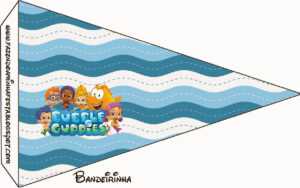 Bubble Guppies Free Party Printables. - Oh My Fiesta! In English throughout Bubble Guppies Birthday Banner Template