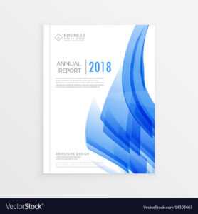 Business Annual Report Cover Page Template In A4 pertaining to Cover Page For Annual Report Template