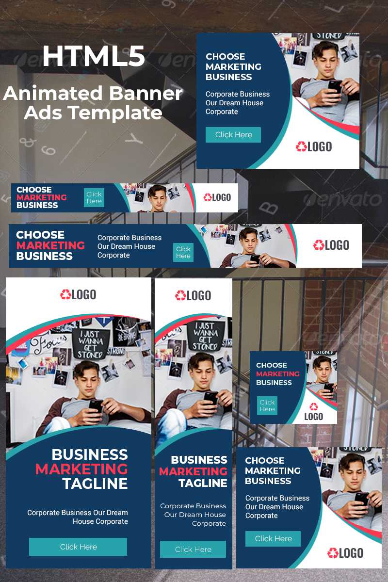 'business Banner Ads' – Animated Banner №75954 With Animated Banner Template