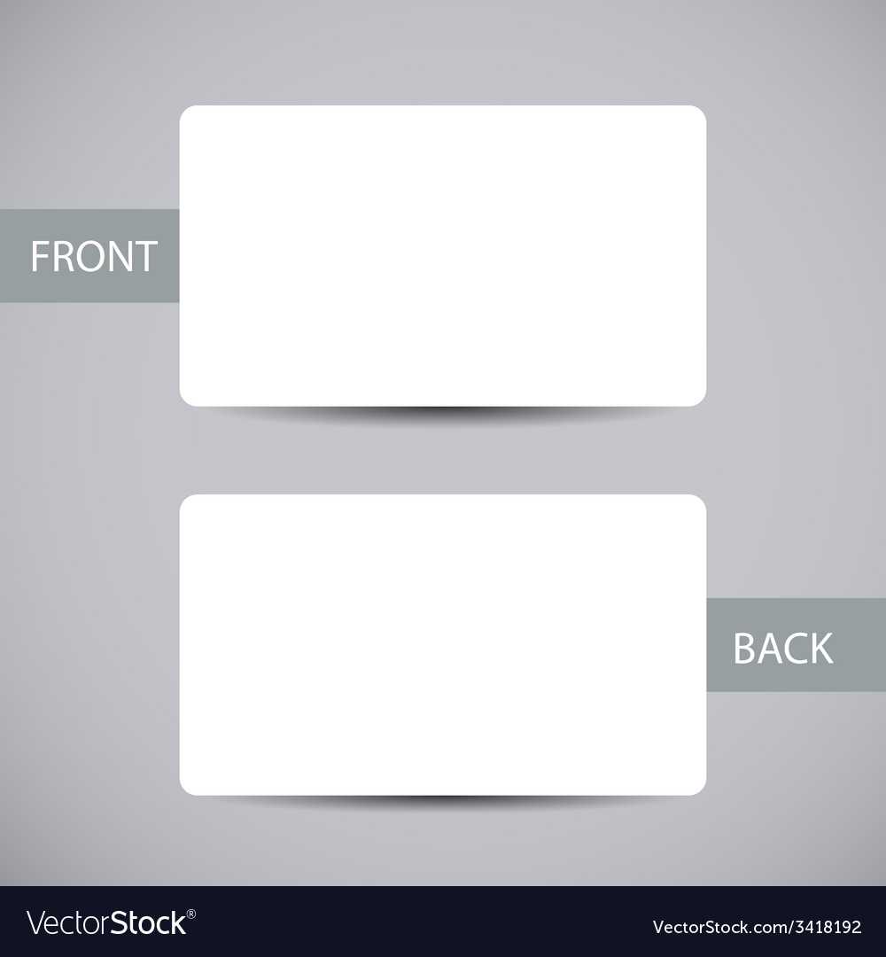 Business Card Template For Blank Business Card Template Download