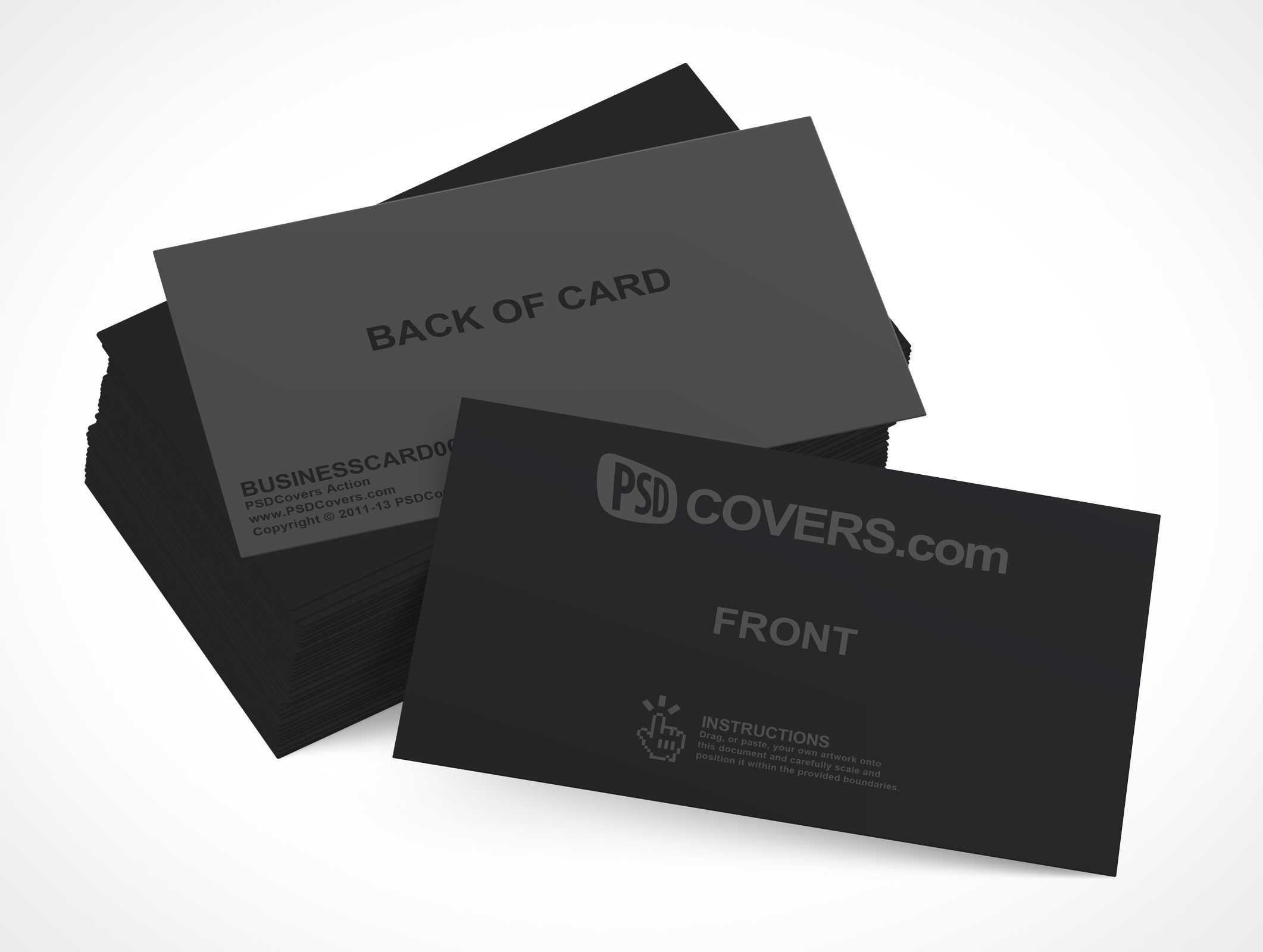 Businesscard001 • Market Your Psd Mockups For Card For Blank Business Card Template Psd