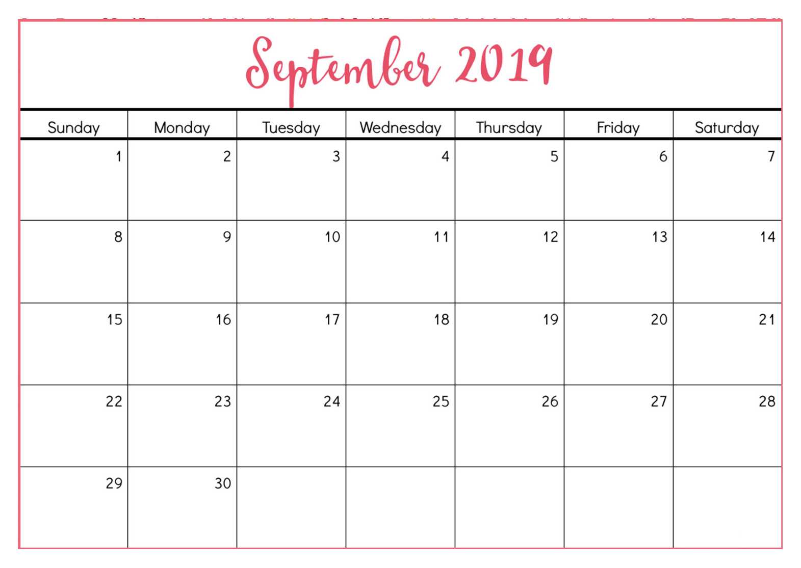 Calendar Templates Intended For Blank Calender Template