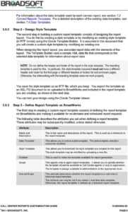 Call Center Reports Customization Guide - Pdf Free Download in Section 7 Report Template