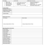 Car Accident Report Form – 6 Free Templates In Pdf, Word Regarding Vehicle Accident Report Form Template