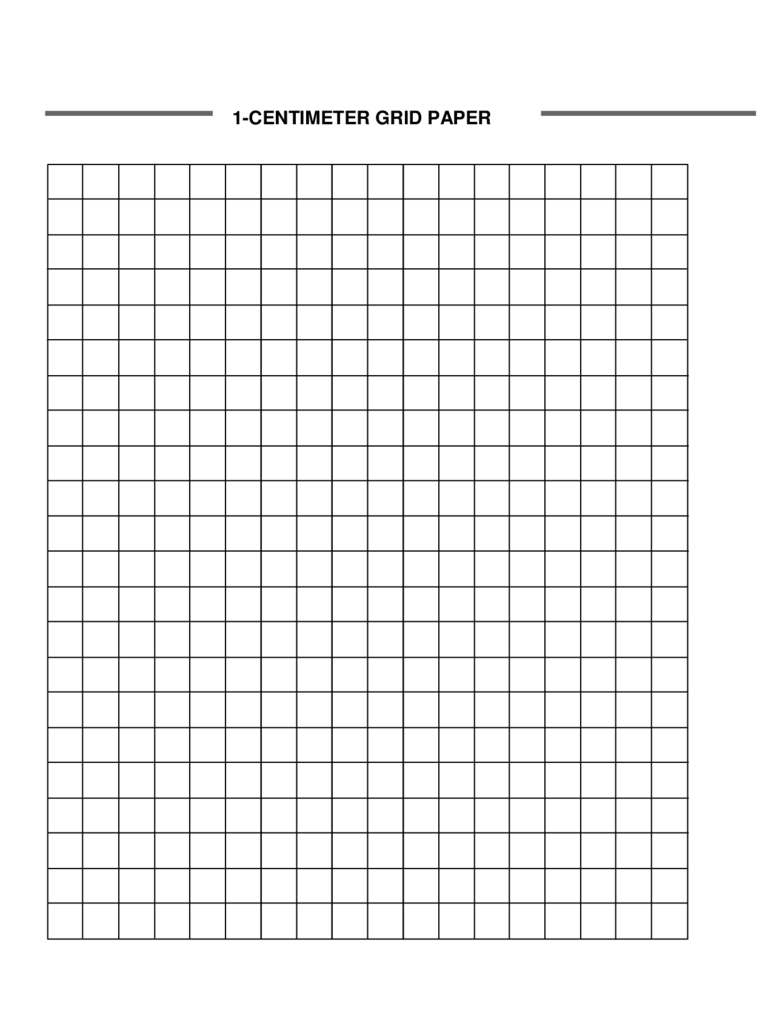 Centimeter Graph Paper – 6 Free Templates In Pdf, Word Inside 1 Cm Graph Paper Template Word