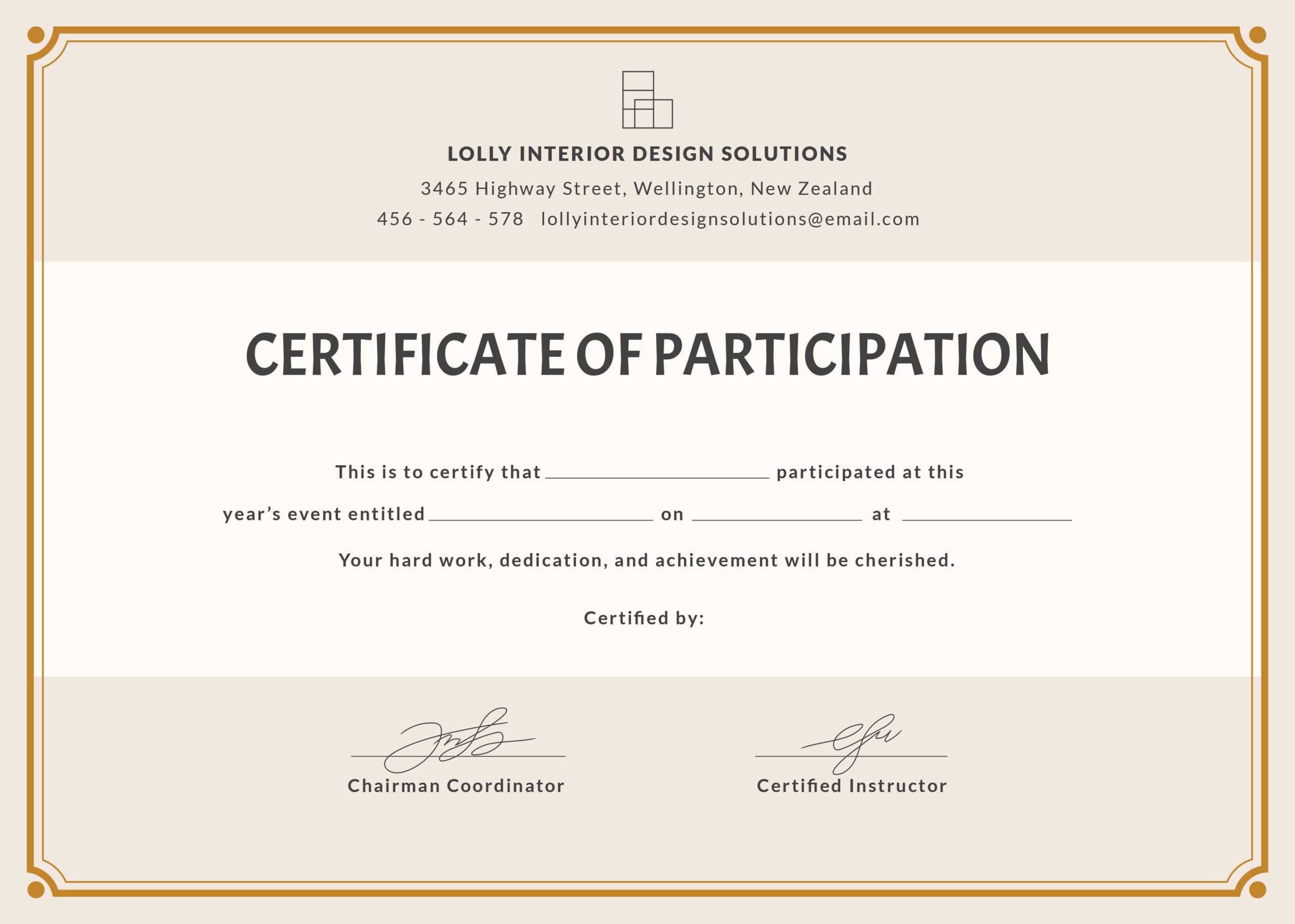 Certificate Of Participation Wording – Karan.ald2014 For Certificate Of Participation Template Word