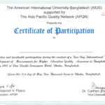 Certificate Of Participation Wording – Karan.ald2014 Within Certificate Of Participation Template Word