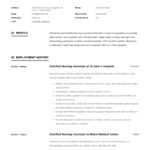 Certified Nursing Assistant Resume & Writing Guide | 12 Within Nursing Assistant Report Sheet Templates
