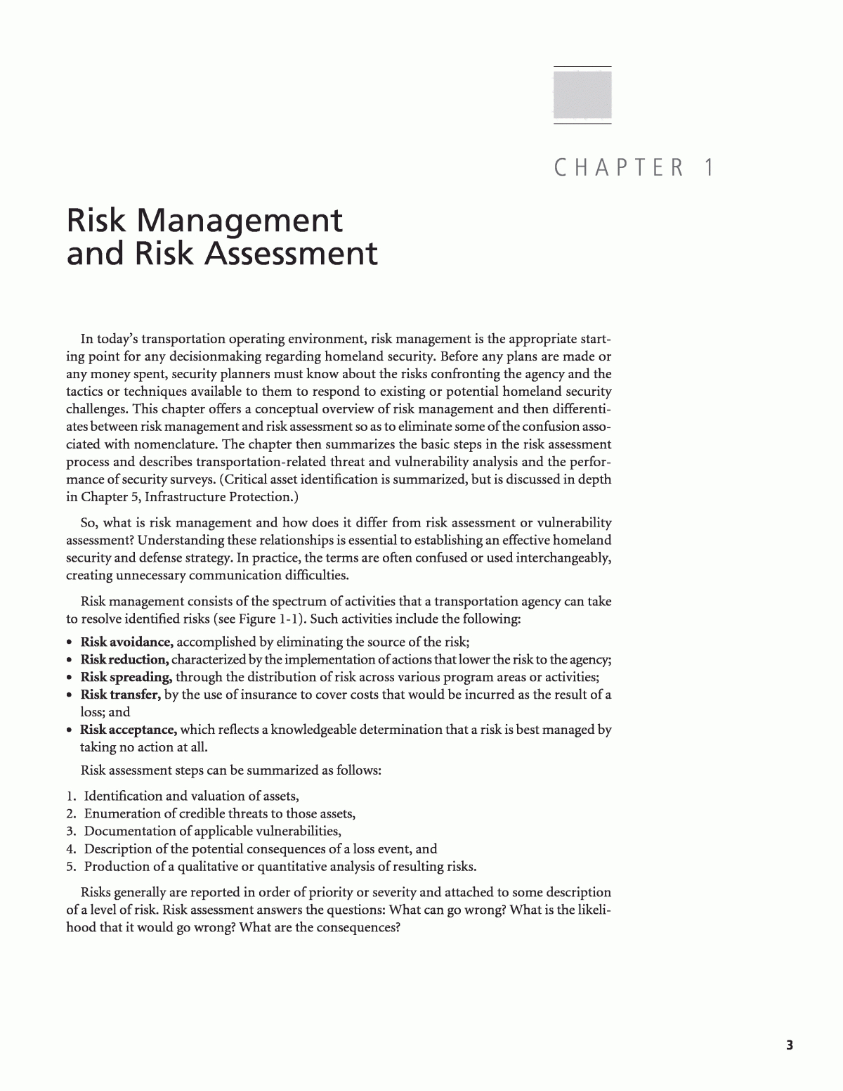 Chapter 1 - Risk Management And Risk Assessment | Security Within Physical Security Risk Assessment Report Template