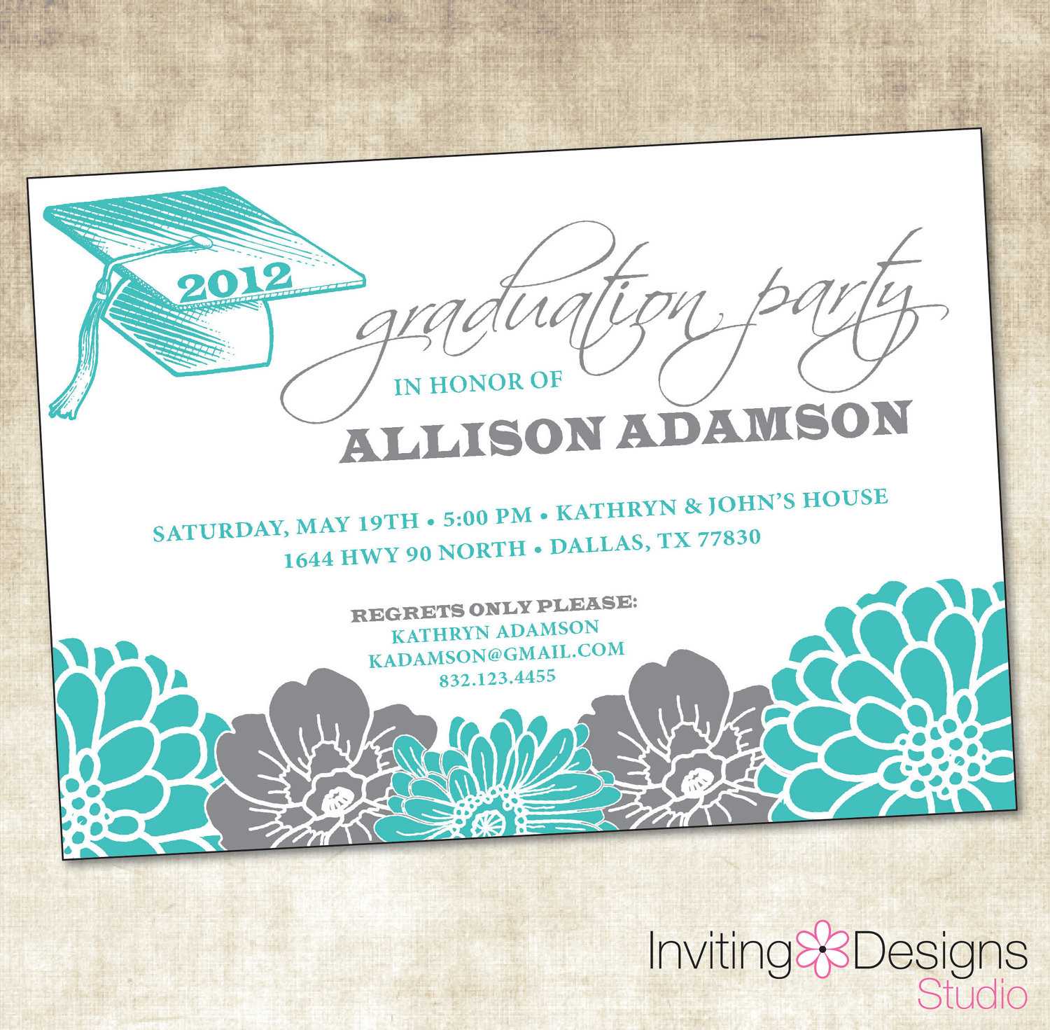 Cheap Graduation Party Invitations – Party Invitation Collection For Graduation Party Invitation Templates Free Word
