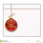 Christmas Card Template Stock Vector. Illustration Of Pertaining To Blank Christmas Card Templates Free