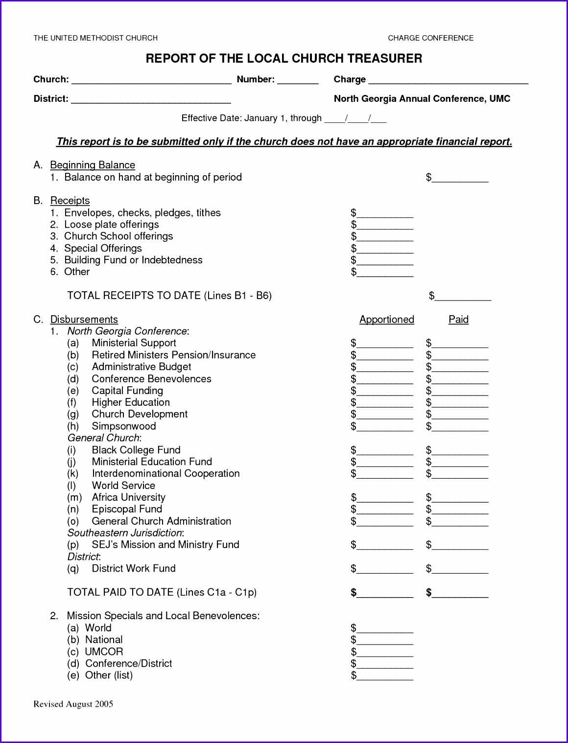 Church Report Worksheet | Printable Worksheets And For Treasurer Report Template
