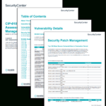 Cip 010 R3 Vulnerability Assessment And Patch Management For Reliability Report Template