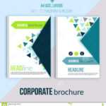 Clean Brochure Design, Annual Report, Cover Template For Annual Report Template Word Free Download