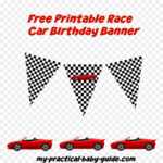 Clipart Cars Banner, Clipart Cars Banner Transparent Free In Cars Birthday Banner Template