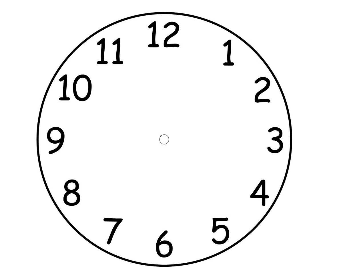 Clock Face Worksheet | Printable Worksheets And Activities Pertaining To Blank Face Template Preschool
