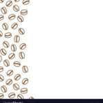 Coffee Beans Ad Banner Template Blank Background In Blank Food Web Template