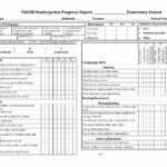 College Report Card Template – Barati.ald2014 With College Report Card Template