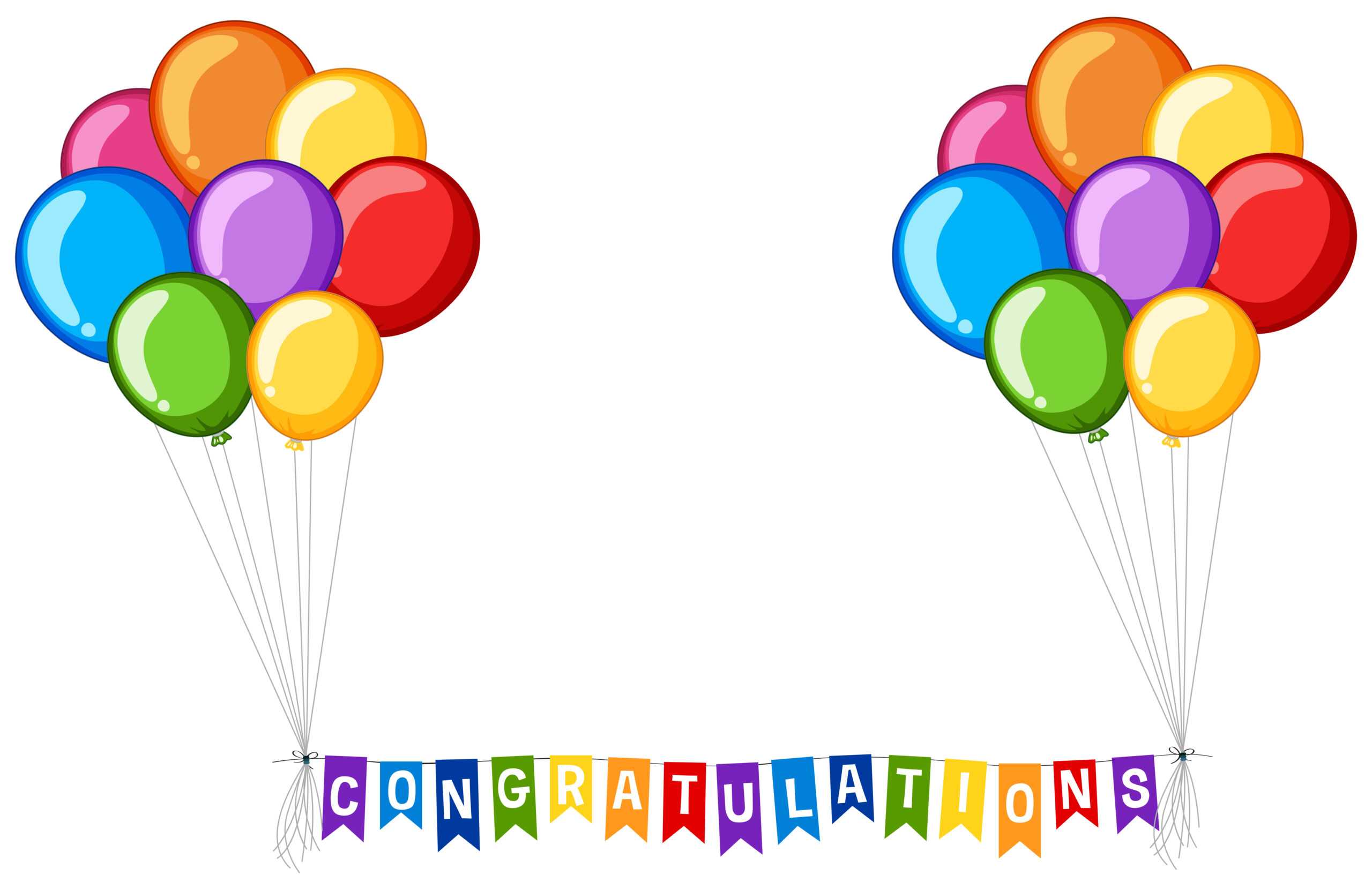 Congratulations Banner Free Vector Art – (2,914 Free Downloads) Regarding Congratulations Banner Template