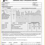 Construction Progress Report Template Free And Daily For Construction Daily Progress Report Template