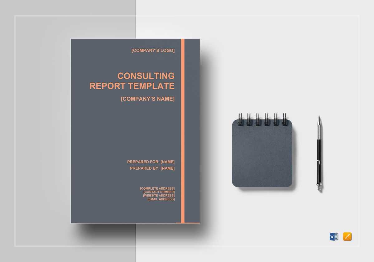 Consulting Report Template With Regard To Consultant Report Template
