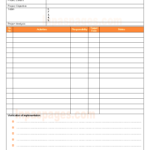 Continuous Improvement Project Format In Improvement Report Template