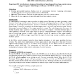 Control Lab Report Experiment No. 01 – Docsity Intended For Engineering Lab Report Template