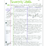 Cornell Notes Example 4: Double Entry Journal in Double Entry Journal Template For Word