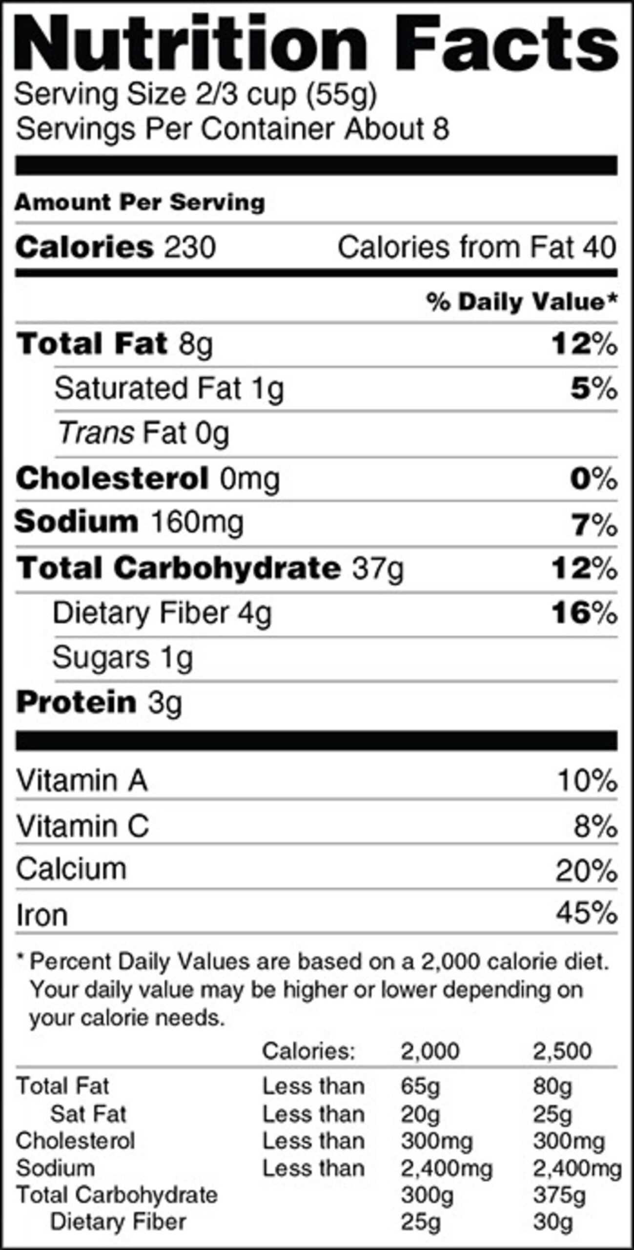 Could This Be The New Nutrition Label? Comes See What's Throughout Food Label Template Word
