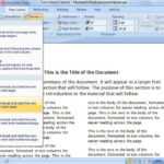 Create A Two Column Document Template In Microsoft Word – Cnet With 3 Column Word Template