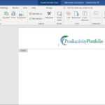 Create A Word Letterhead Template | Productivity Portfolio Pertaining To How To Create A Letterhead Template In Word