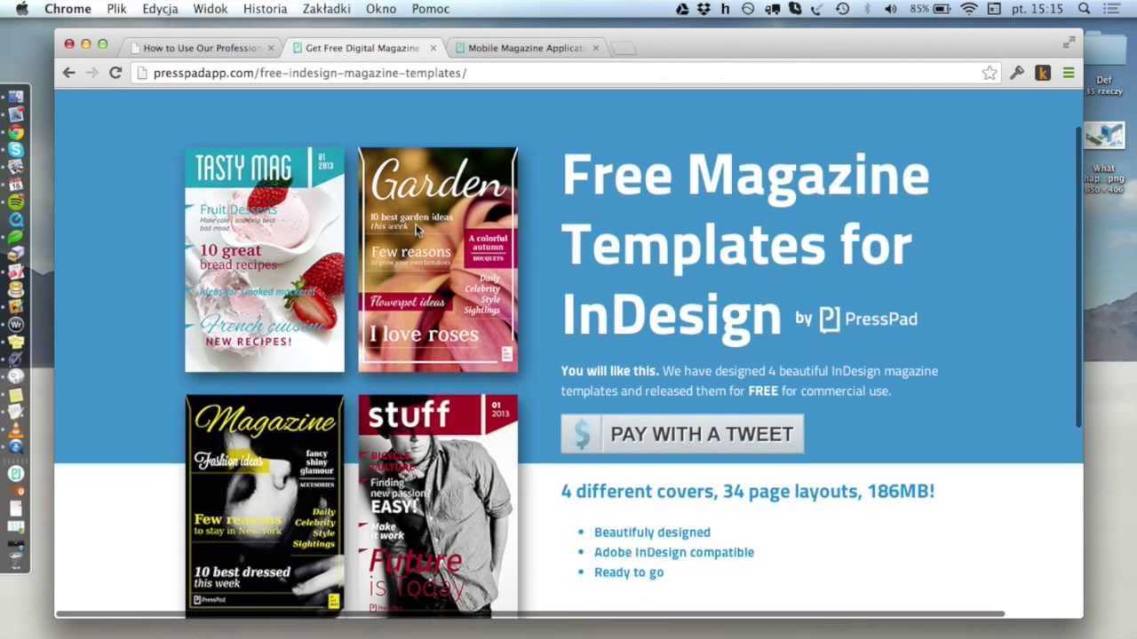 Create Stunning Magazine Covers With Google Docs (Digital Publishing  Webinars) In Magazine Ad Template Word