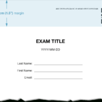 Creating An Assessment Template | Crowdmark Inside Test Template For Word