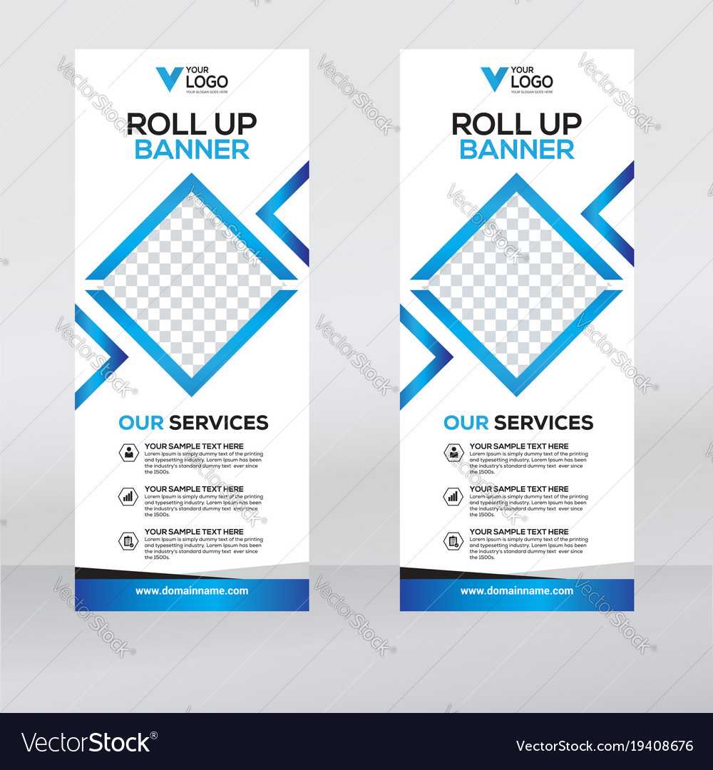 Creative Roll Up Banner Design Template Pertaining To Pop Up Banner Design Template
