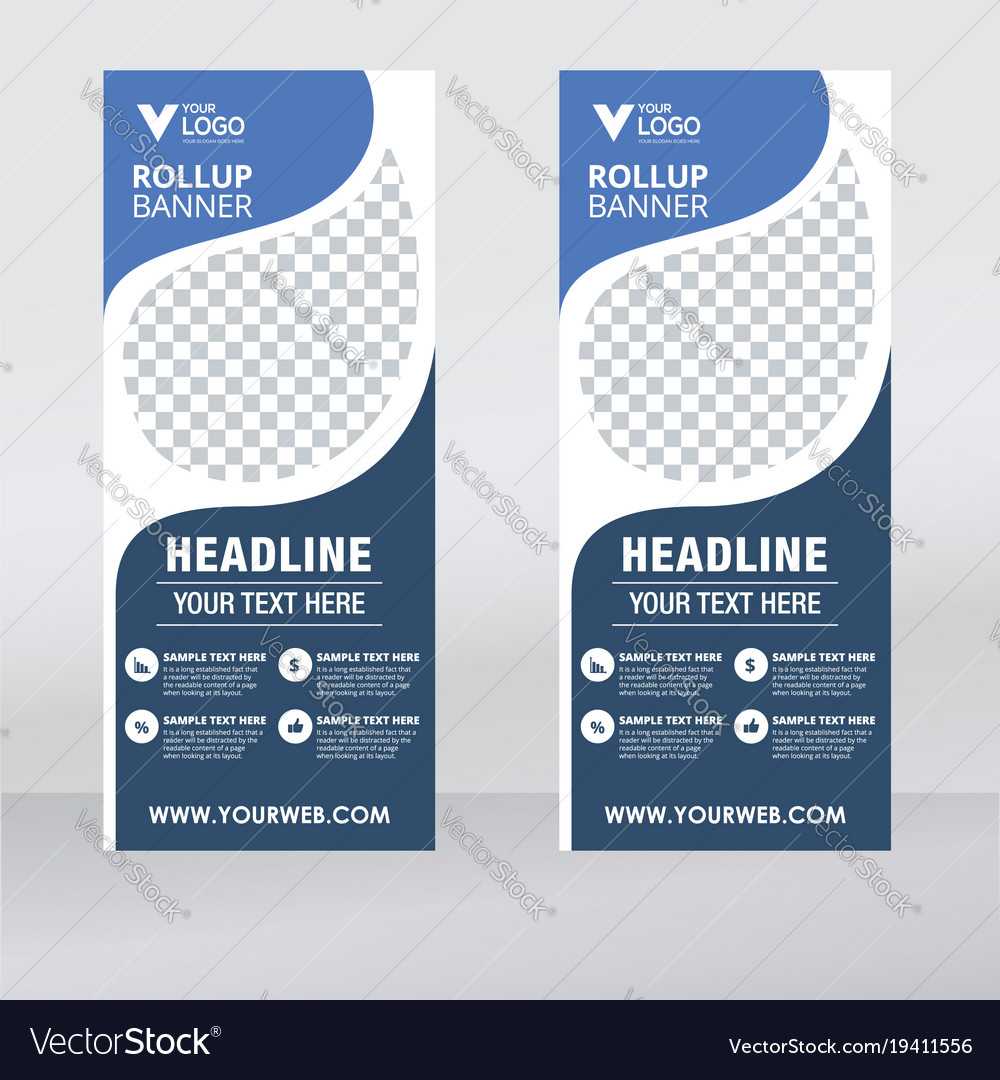 Creative Roll Up Banner Design Template Throughout Pop Up Banner Design Template