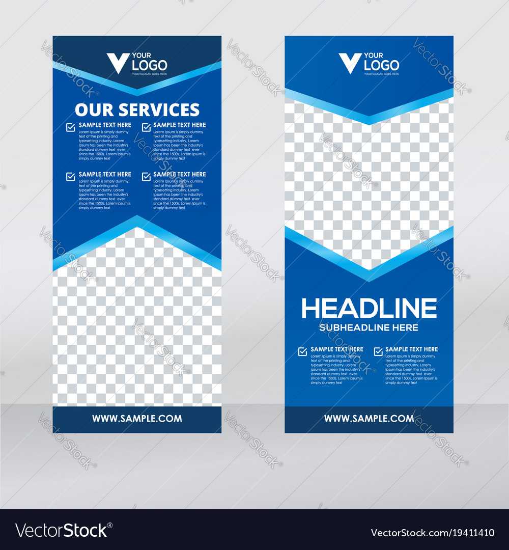 Creative Roll Up Banner – Free Template Ppt Premium Download With Retractable Banner Design Templates