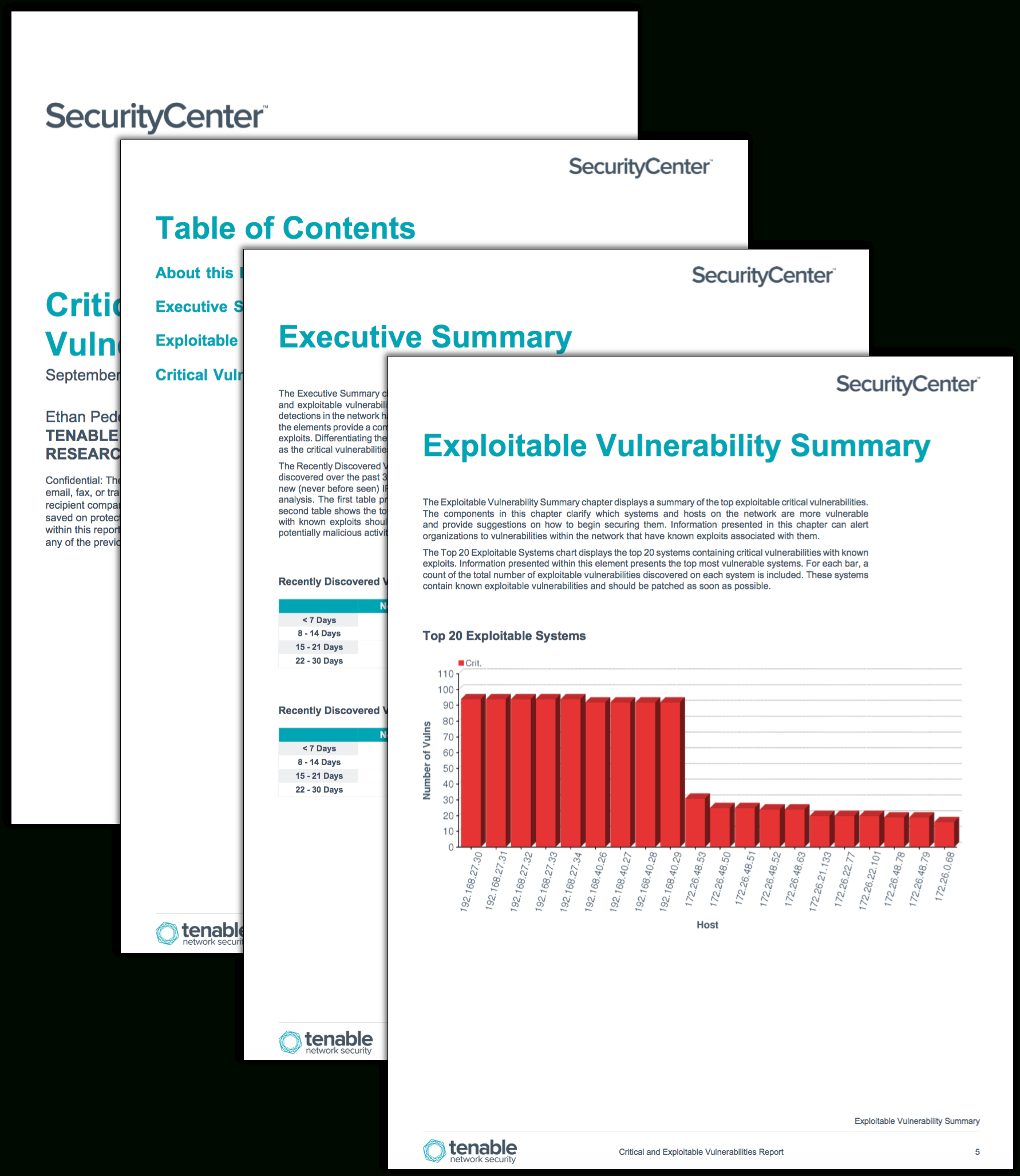 Critical And Exploitable Vulnerabilities Report – Sc Report With Nessus Report Templates