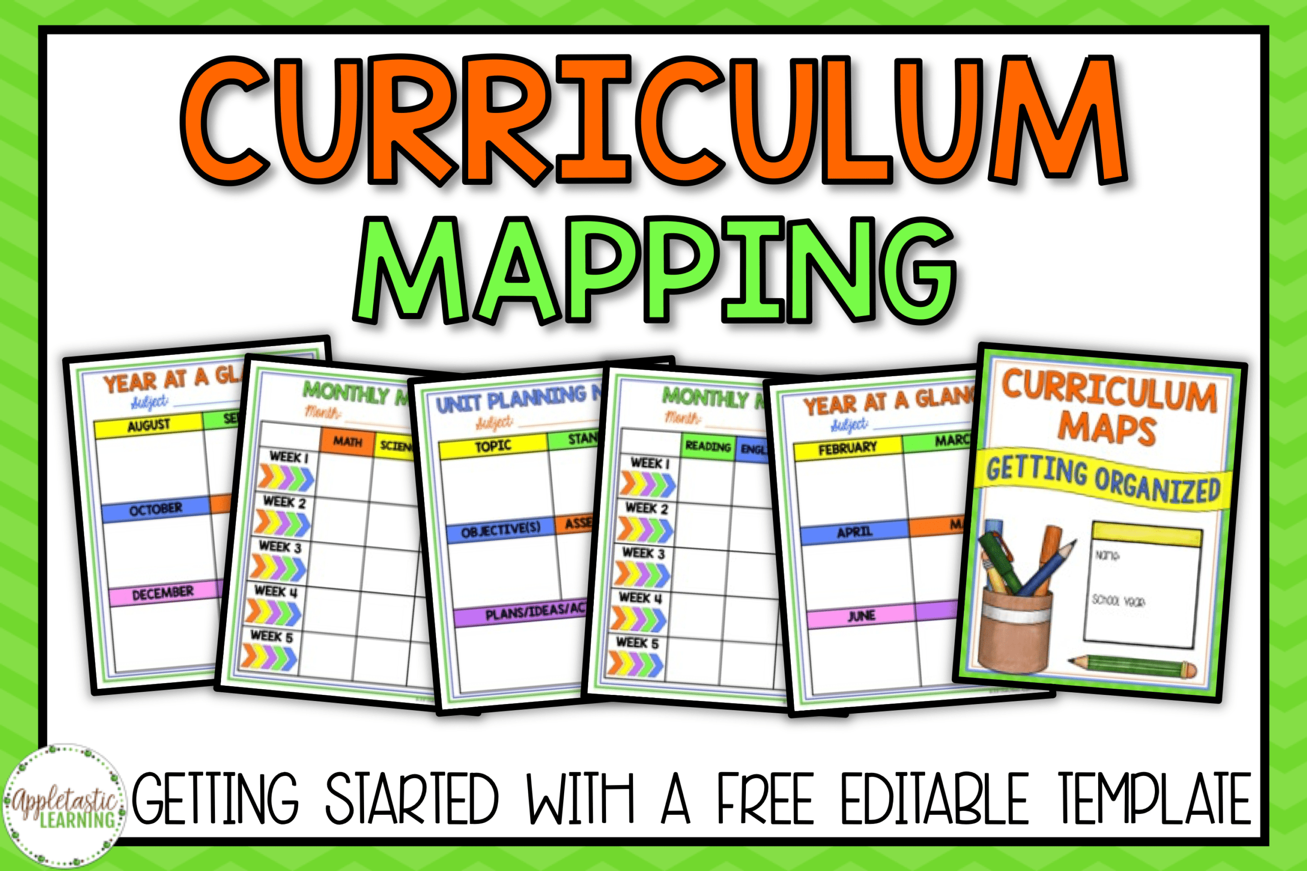 Curriculum Mapping - Grab A Free, Editable Template Now! Within Blank Curriculum Map Template