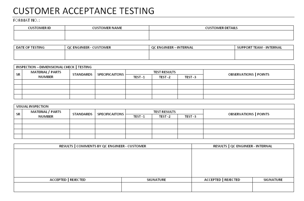 Acceptance Test Report Template Best Professional Templates