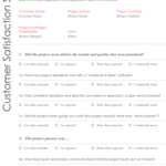 Customer Satisfaction Survey Template And Samples In Customer Satisfaction Report Template