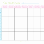 Cute Weekly Meal Planner Template – Karan.ald2014 Regarding Weekly Meal Planner Template Word