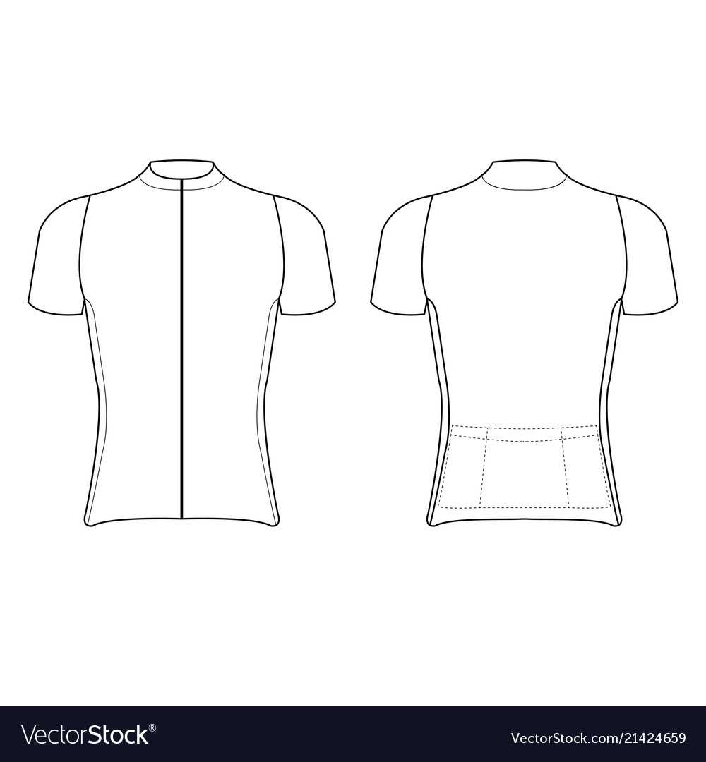  Blank  Cycling Jersey  Template  Best Professional Templates 