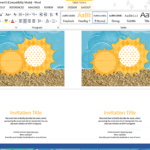 Как: Бесплатные Шаблоны Summer Summer От Microsoft – 2020 Inside Microsoft Word Place Card Template