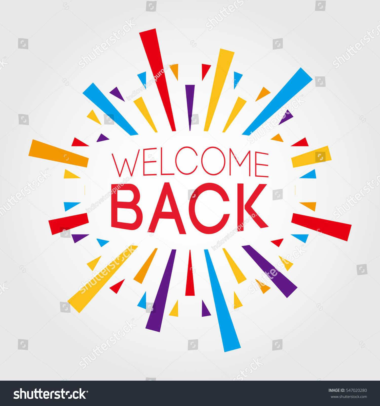 Стоковая Векторная Графика «Welcome Back Poster Banner Pertaining To Welcome Banner Template